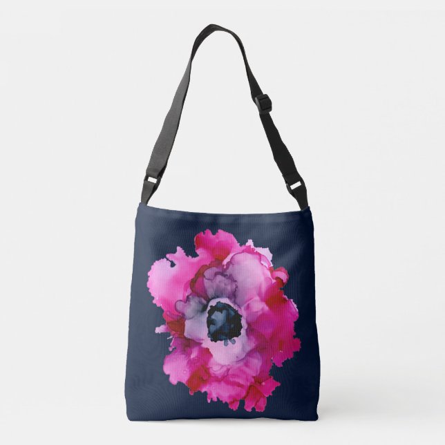 Sac Ajustable Custodiable Original rose peony floral (Dos)