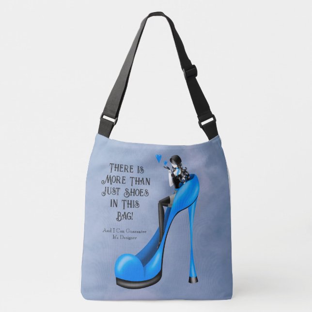 Sac Ajustable Custom Slogan Fashionable Lady in Stiletto (Devant)
