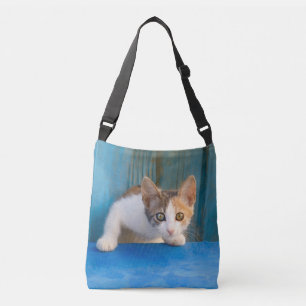Sac Ajustable Cute Calico Chat Kitten Drôle Oeil Curieux Photo -