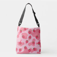 Cute Kawaii Motif de la vache fraise