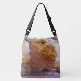 Sac Ajustable Cute Lizard Up Close Photo Imprimer