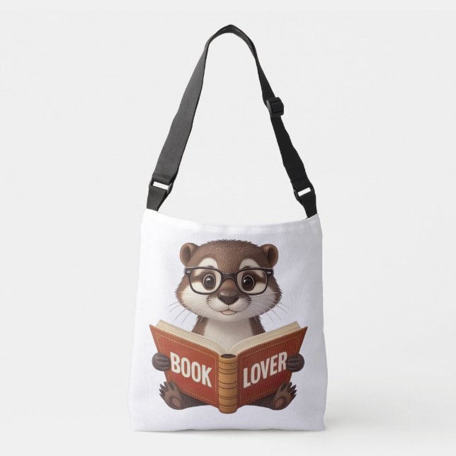 Sac Ajustable Cute Lover Livre Otter (Devant)
