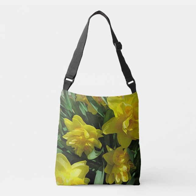 Sac Ajustable Daffodiques jaune vif (Devant)