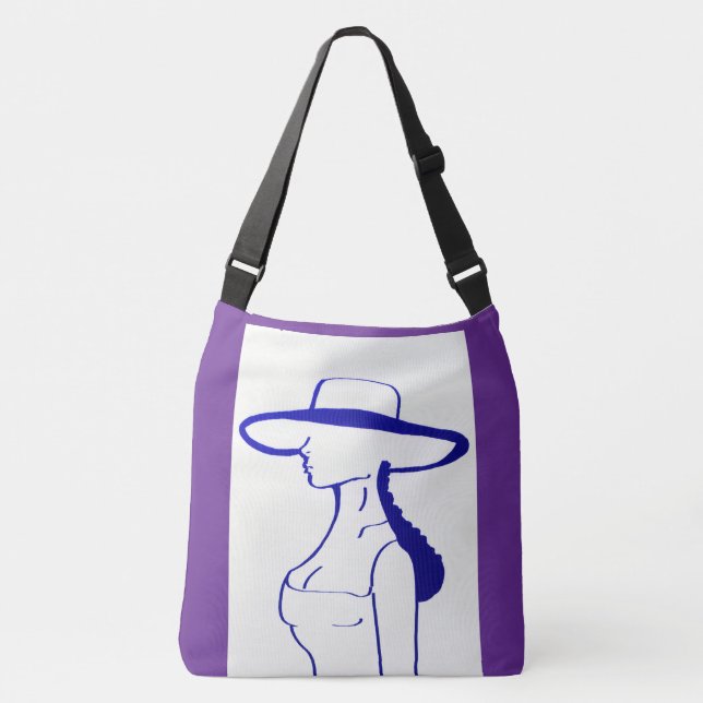 Sac Ajustable Dame Bleue (Devant)