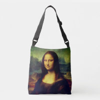 Dames Fourre-tout Mal avec Mona Lisa Imprimer