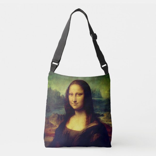 Sac Ajustable Dames Fourre-tout Mal avec Mona Lisa Imprimer (Devant)