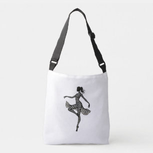 Sac Ajustable Danse de ballet Zebra Ballerina Danse Femmes Fille