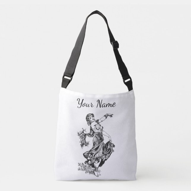 Sac Ajustable Danseuse du ventre vintage (Devant)