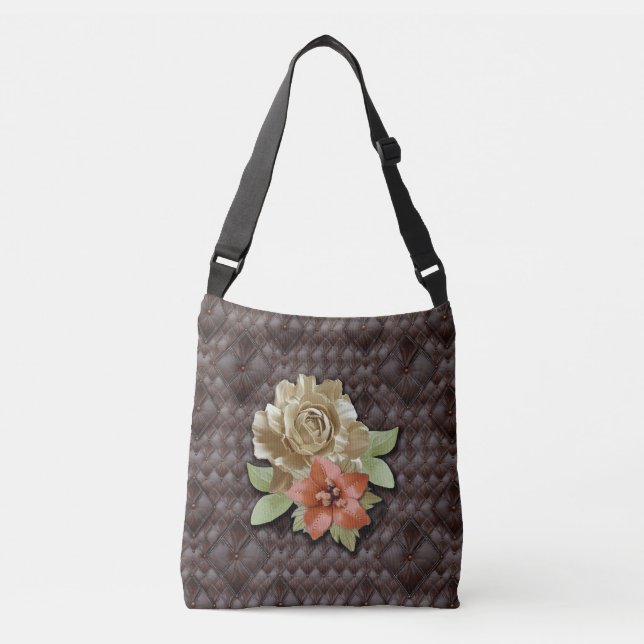 Sac Ajustable Décor académique en cuir 3D (Devant)