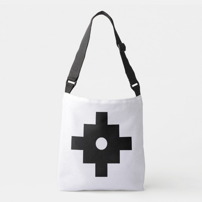 Sac Ajustable Design géométrique Inka Cross élégant (Devant)