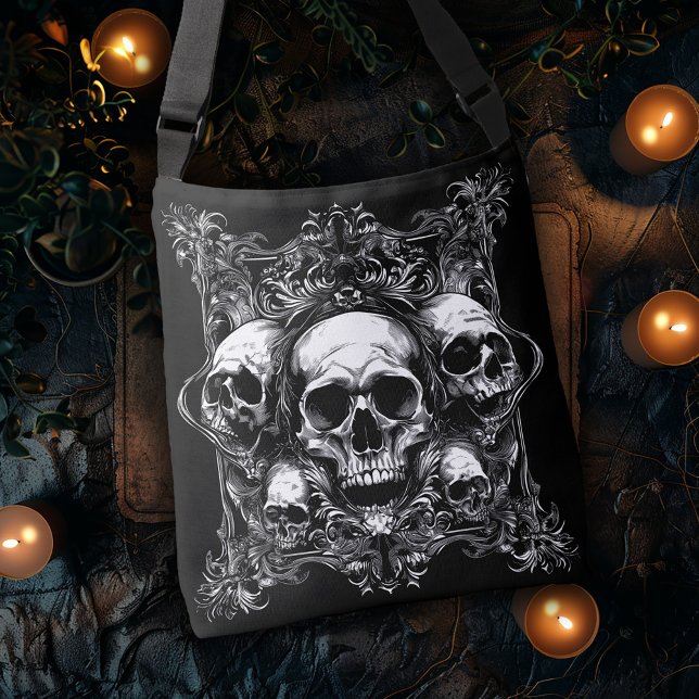 Sac Ajustable Design gothique du crâne (Créateur téléchargé)