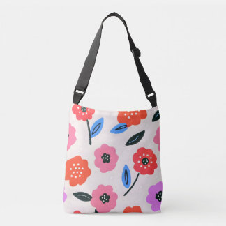 Sac Ajustable Dessin à la main de motif de fleurs