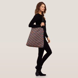 Sac Ajustable Dessin abstrait MODERNE en noir gris-orange-clair