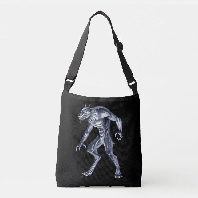Sac Ajustable Dogman Cryptid Beast (Devant)