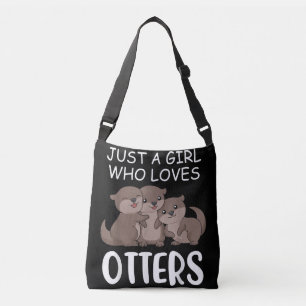 Sac Ajustable Don Otter  Juste une fille qui aime les loutres