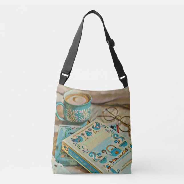 Sac Ajustable Don pour amoureux du livre (Devant)