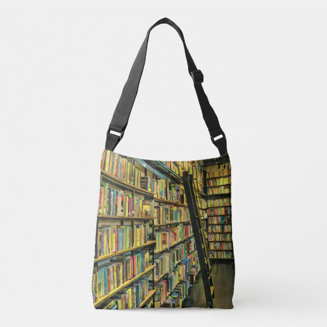 Sac Ajustable Don pour amoureux du livre (Devant)