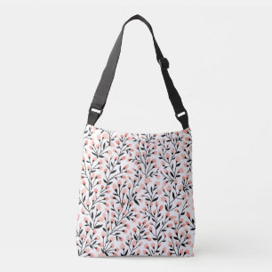 Sac Ajustable Doodle Flowers : Coral Floral sans joint.