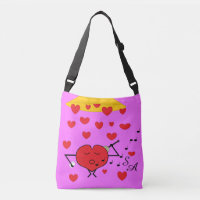 Douche de Coeurs : Fuchsia