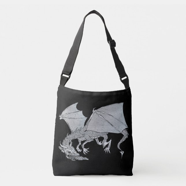Sac Ajustable Dragon ardent de texture (Devant)