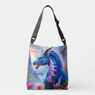 Sac Ajustable Dragon bleu, imagination numérique