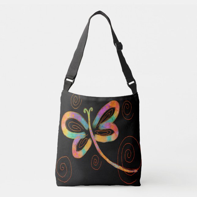 Sac Ajustable Dragonfly d'art Abstrait (Devant)