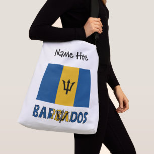 Sac Ajustable Drapeau Barbadien de la Barbade Personnalisé