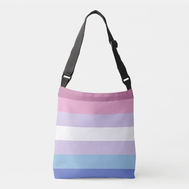 Sac Ajustable Drapeau de fierté bigendre (Devant)
