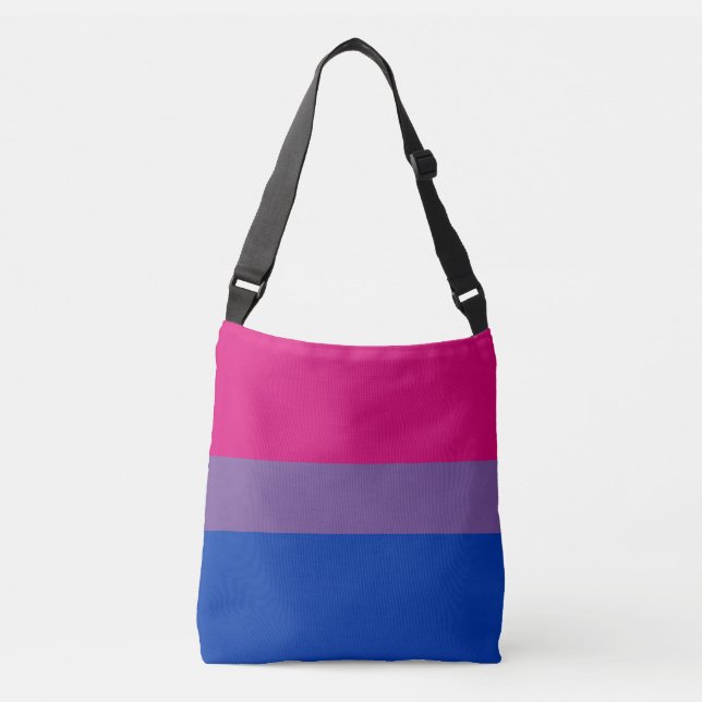 Sac Ajustable Drapeau de la fierté bisexuelle (Devant)