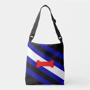 Sac Ajustable Drapeau de la fierté de jeu de chiots de SlipperyJ