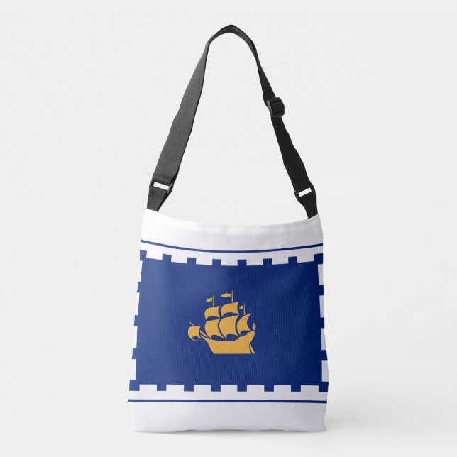 Sac Ajustable Drapeau de Québec (Devant)