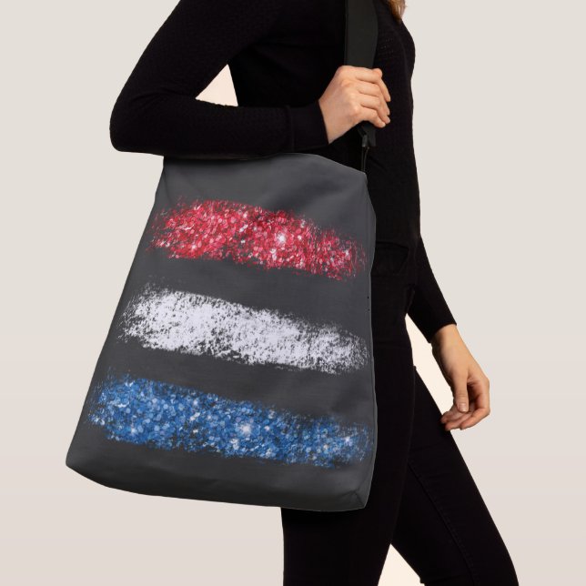 Sac Ajustable *~* Drapeau moderne simple Abstrait américain AP16 (De près)