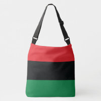 Drapeau rouge, noir et vert