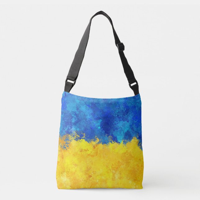 Sac Ajustable drapeau ukrainien (Devant)