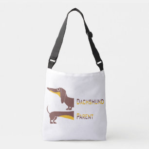 Sac Ajustable Drôle mignon dachshund pour parent chien long
