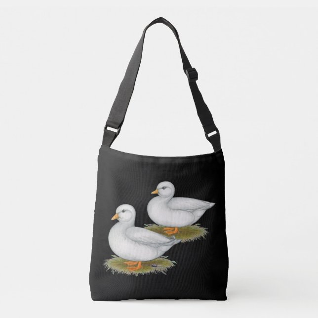 Sac Ajustable Ducks : White Calls (Devant)