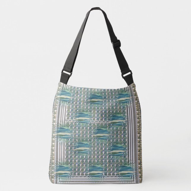 Sac Ajustable Eclair Mer Turquoise Bleu (Devant)
