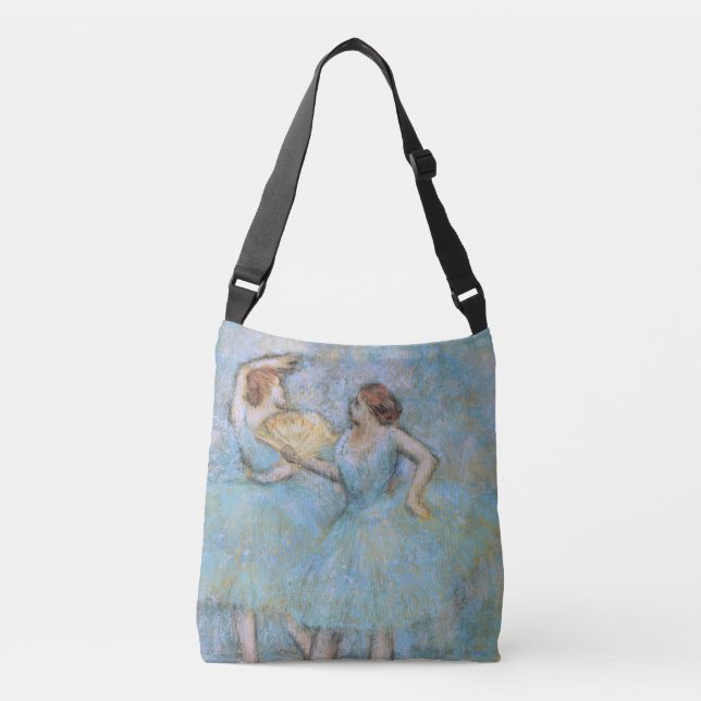 Sac Ajustable Edgar Degas Deux Danseurs, bleu pastel (Devant)