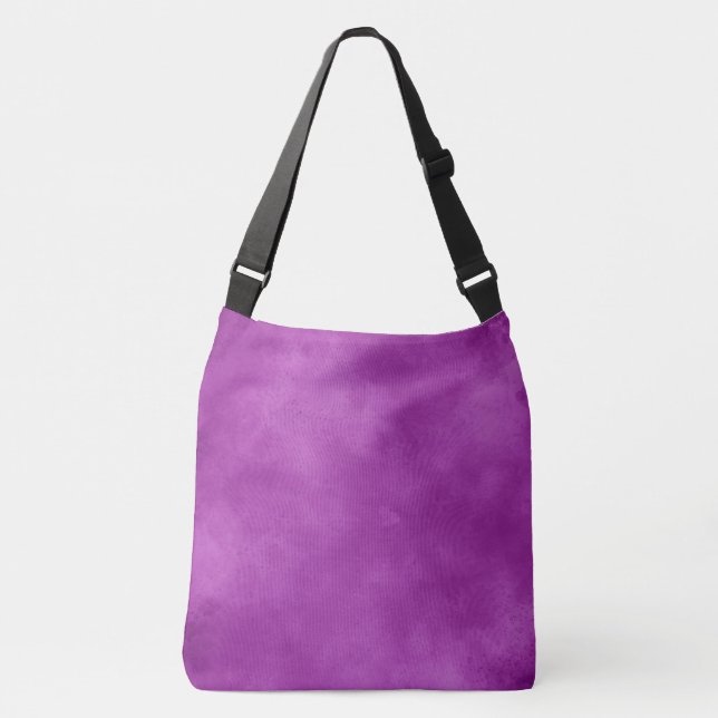 Sac Ajustable Effet nuage de tempête élégant Ciel violet (Devant)