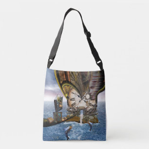 Sac Ajustable Élégant art de dragon de Steampunk Vintage