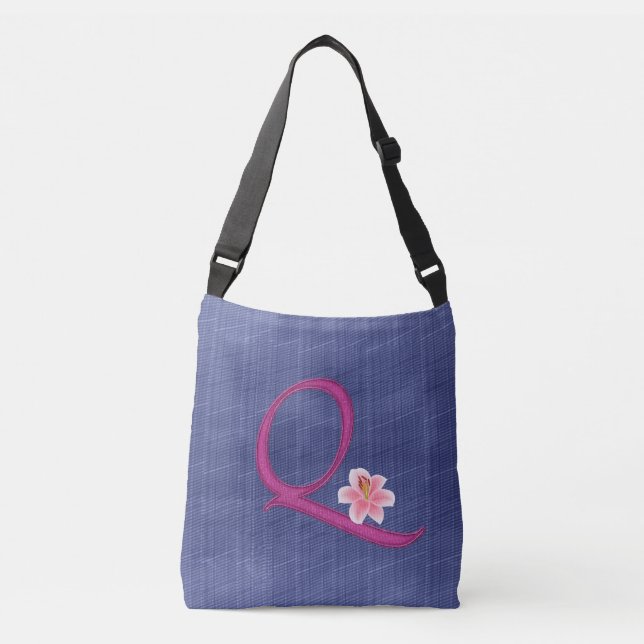 Sac Ajustable Élégant bleu Q (Devant)