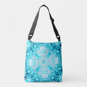 Sac Ajustable Elégant Turquoise Aqua bleu cristal pierre