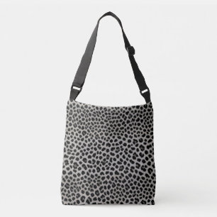 Sac Ajustable Elégante collection tendance Leopard blanc de luxe