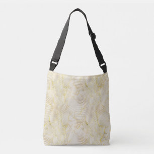 Sac Ajustable Elégante Crème Ripple & Or