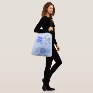 Sac Ajustable Élément artistique d'éléphant bleu Oh Baby Biberon