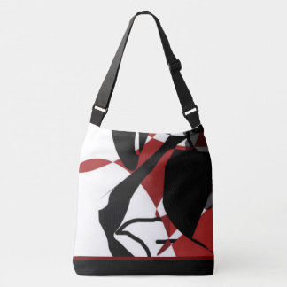 Sac Ajustable Elément rouge fusion, noir et blanc