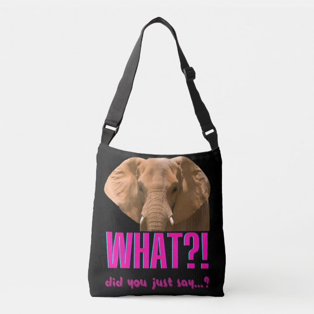 Sac Ajustable Elephant Que Viens-Tu De Dire ? (Devant)