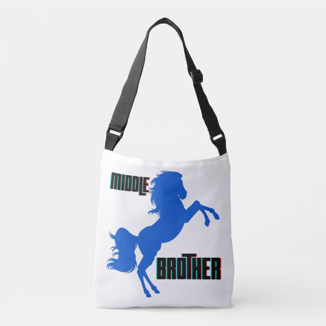 Sac Ajustable Élevage du cheval du frère moyen (Devant)