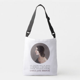 Sac Ajustable Emily Bronte Portrait et Citation - Pas d'Âme Cowa