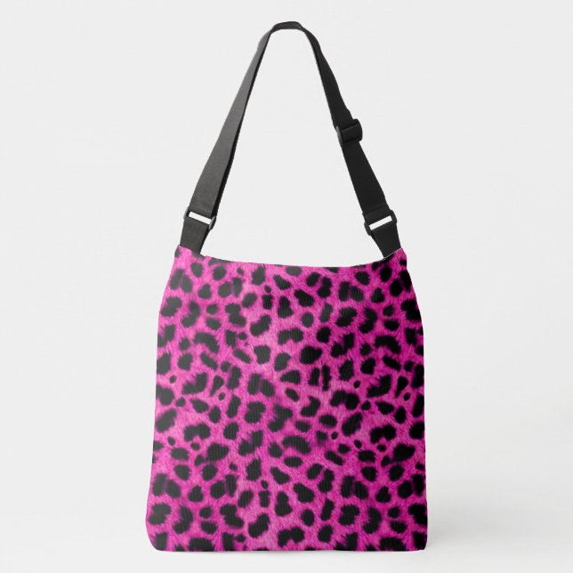 Sac Ajustable Empreinte de léopard de roses indien (Devant)